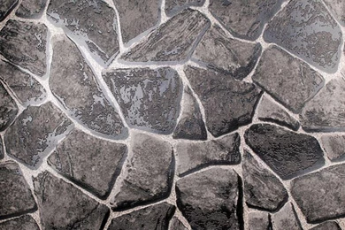 Rock Effect Natural Stone Wallpapers Waterproof Embossed Vinyl Rock ...