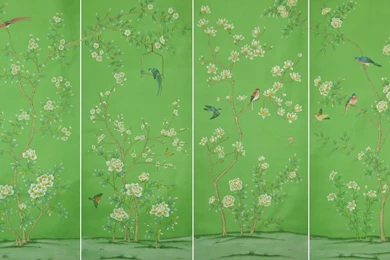 Hand Painted Chinese Wallpapers
