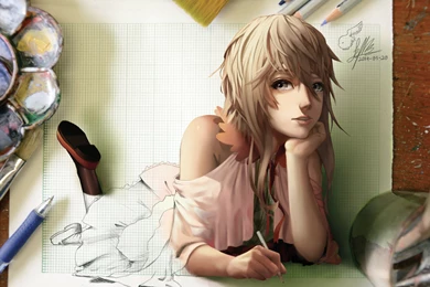 Wallpapers Of The Week: Sketch Girl