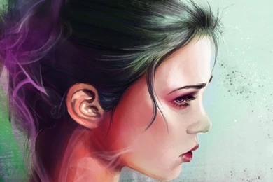 Painting Of A Sad Girl Wallpapers   Artistic Wallpapers