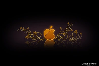 DeviantArt: More Like Apple Logo Halloween Edition By DeepBlueNine