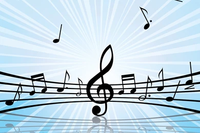 Music Melody Art Backgrounds   Music   PPT Backgrounds