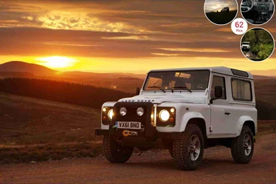 2012 Land Rover Defender   Front