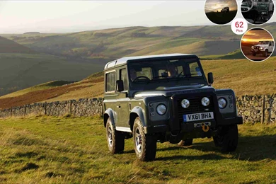 2012 Land Rover Defender   Front