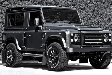 Silver Land Rover Defender Wallpapers   Car Wallpapers