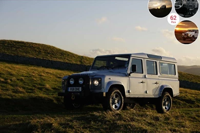 2012 Land Rover Defender   Front