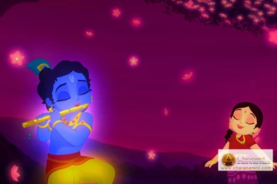 Beautiful Purple Color Phulera Dooj Radha And Krishna Divine Love ...