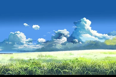 Anime Scenery Wallpapers 3360x1050   (
