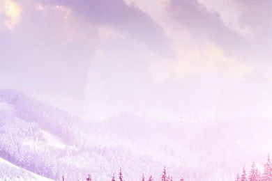 Purple And Pink Snow Mountain iPhone Wallpapers
