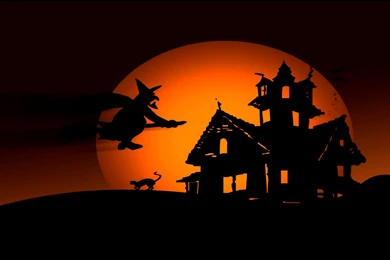 Free Halloween Computer Wallpapers   4 Items