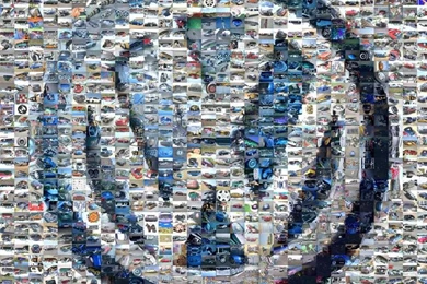 TheSamba.com :: Gallery   VW Logo Mosaic