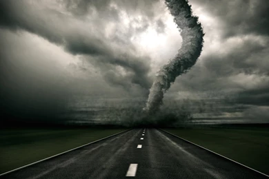 FREE DIGITAL ART TORNADO WALLPAPER   (