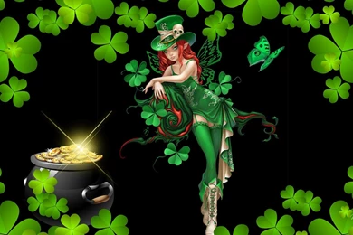 IRISH FAIRY WALLPAPER   (