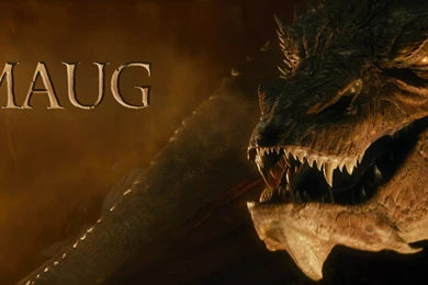 Smaug – A Seriously Bad Dragon From The Hobbit Desktop Wallpapers