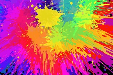 Paint Splatter iPhone Wallpapers