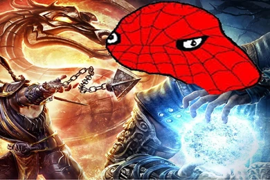 Spoderman Plays Mortal Kombat   YouTube