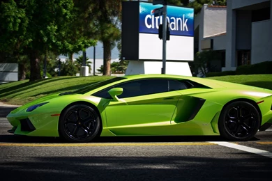 Lamborghini Street Super Cars Wallpapers
