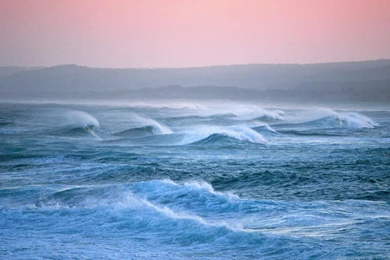 WHITECAPS STORMY OCEAN OCEAN AUSTRALIA HD WALLPAPER   (