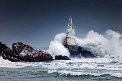 Stormy Winter Sea   (