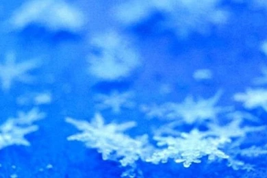 TAP AND GET THE FREE APP! Unicolor Icy Snowflake Blue Blurred ...