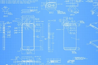Download Apple iPhone 5 Blueprint Wallpapers For Samsung Galaxy Tab