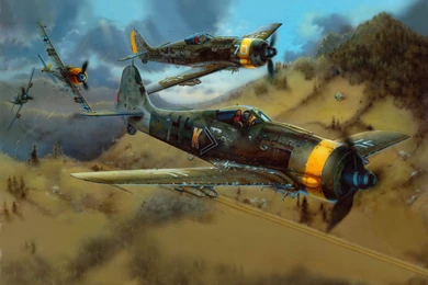 6 Focke Wulf Fw 190 HD Wallpapers