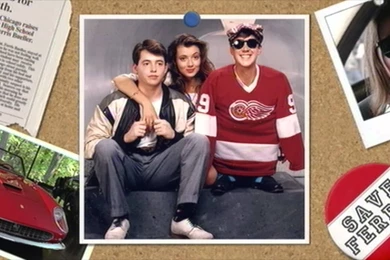 Ferris Bueller's Day Off 1986 Scrapbook Mathew Broderick Mia Sara ...