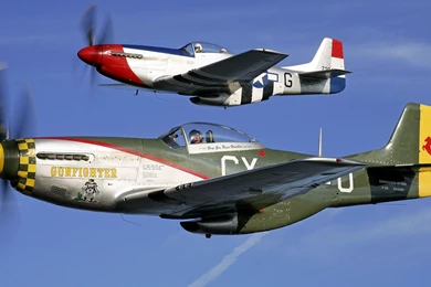 Aircraft Military World War II Warbird Fighters Wallpapers ...