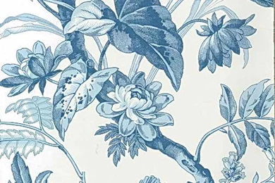 Blue And White Toile Wallpapers 2016   White Brick Wallpapers