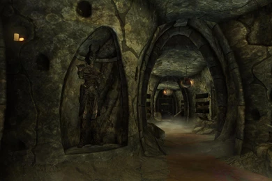 The Elder Scrolls Skyrim Draugr Deathlord Tomb Wallpapers ...