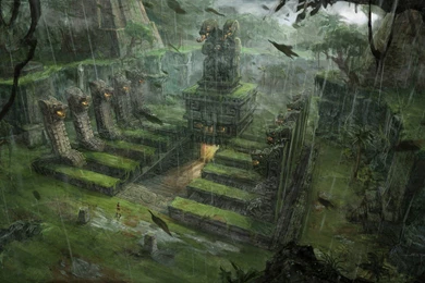 Fantasy Art, Lara Croft, Tomb Raider Wallpapers HD