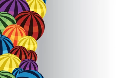 Colourful Water Melon Powerpoint Template Backgrounds   3D, Blue ...