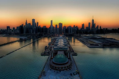 Chicago Thaws Into Spring Widescreen Wallpapers