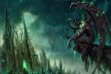 World Of Warcraft Illidan HD Desktop Wallpapers : Widescreen : High ...
