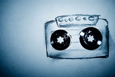 Music Artistic Cassette Artwork Drawings 3872x2592 Wallpapers ...