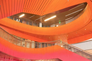 Amorphis Create A A Beautiful, Sunset Atrium For Oregon State ...