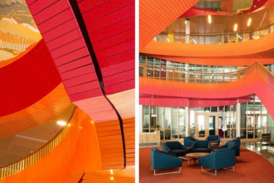 Amorphis Create A A Beautiful, Sunset Atrium For Oregon State ...