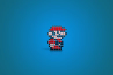 Square Super Mario Android Homescreen By Moses_Albanna   MyColorscreen