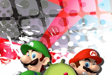 Robot Superman Super Mario Galaxy S6 Wallpapers