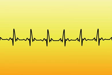 Heartbeat Line Vector