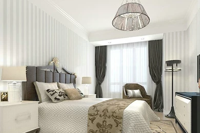 Aliexpress.com : Buy Grey White Wide Stripe Wallpapers Modern PVC ...