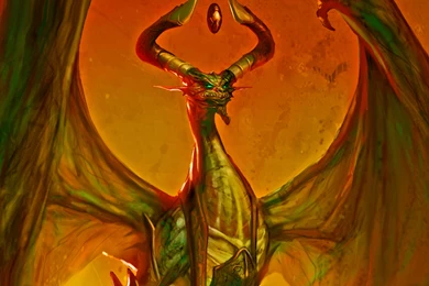 Fantasy, Dark, Magic, Dragon :: Wallpapers