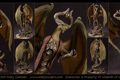 Commission : Nicol Bolas By EmilySculpts On DeviantArt