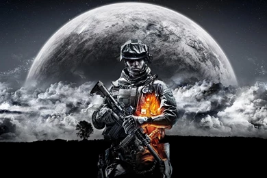 Moon Us Army Battlefield 3 PC Games Wallpapers