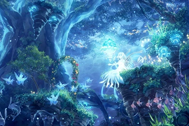 ENCHANTED FOREST WALLPAPER   (