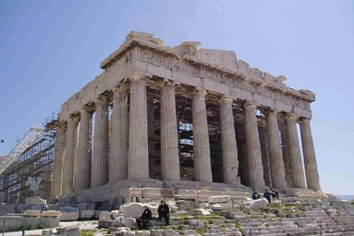 Petronotis Acropolis Parthenon Famous Greek Building Wallpapers ...