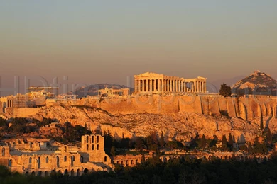 Ultra HD 4K Video Time Lapse Stock Footage   Athenian Acropolis ...