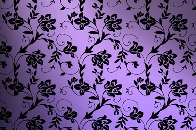 10+ Purple Floral Wallpapers