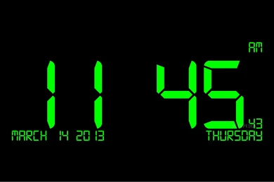 RePin Image: Digital Clock Wallpapers 2 On Pinterest