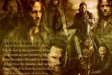 Aragorn   The Nine Walkers Wallpapers (22686465)   Fanpop